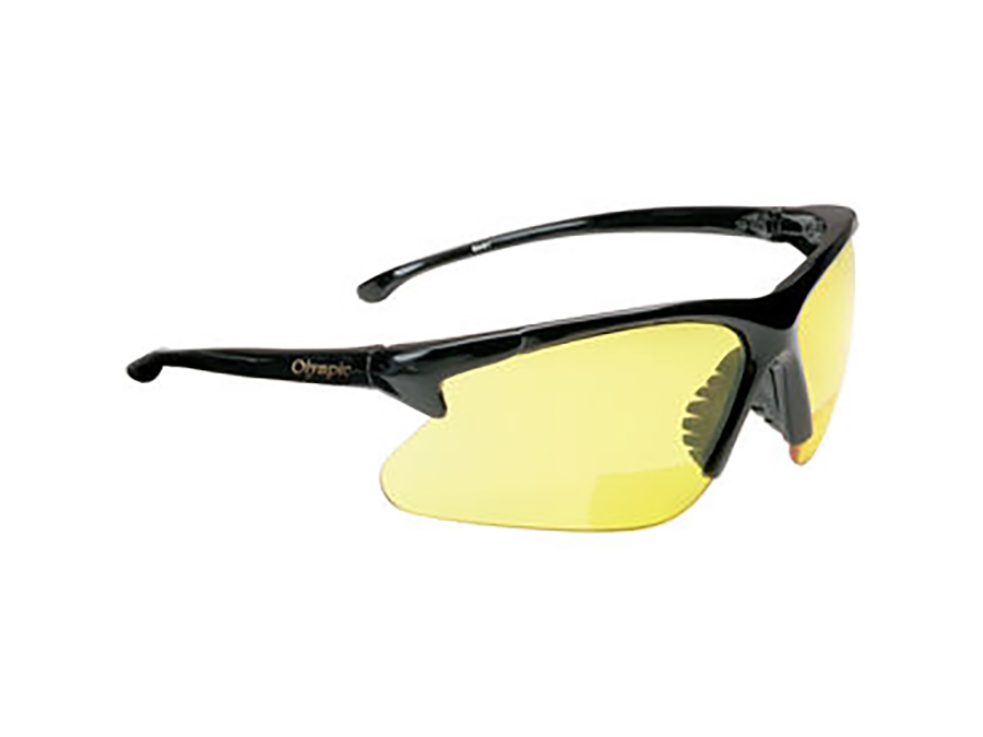 KD114 Matte Black Frame Amber Lens Klondike Glasses